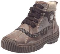 PrimigiEgbert - Tacones con Punta Redonda Bebé-Niñas, Marrón (Marron foncé/Beige foncé), 26