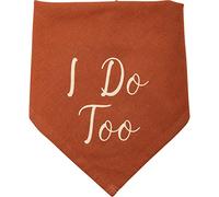 Primitives by Kathy Bandana pequeña para mascotas con texto "I Do Too Too