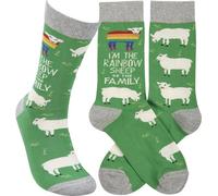 Primitives by Kathy Calcetines de oveja arcoíris, Varios colores, talla única