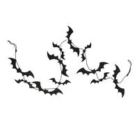 Primitives by Kathy Guirnalda de murciélagos de fieltro