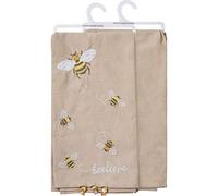Primitives by Kathy PBK - Paño de Cocina con diseño Bordado de Abeja