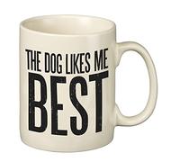 Primitives by Kathy Taza de café The Dog Likes Me Best