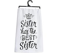 Primitives by Kathy Toalla de Cocina LOL Made You Smile, 28 x 28 Pulgadas, Best Sister