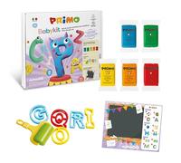 PRIMO Babykit - Pasta da Modellare in Set da 5 Panetti di Pasta Modellabile Easydò Made in Italy, Giochi Bambini 3 Anni per Stimolare la Creatività - Kit Cartoleria e Lavoretti Creativi per Bambini
