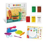 PRIMO Babykit - Pasta da Modellare in Set da 5 Panetti di Pasta Modellabile Easydò Made in Italy, Giochi Bambini 3 Anni per Stimolare la Creatività - Kit Cartoleria e Lavoretti Creativi per Bambini
