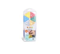Morocolor PRIMO, triángulos de cera, 12 colores con oro y plata, crayones de cera triangulares, fácil agarre, colores de cera, mezcla compacta y resistente, color duradero, Made in Italy