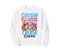 Primo del cumpleaños Cruise Queen Birthday Girl Party Sudadera