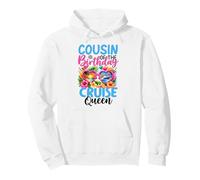 Primo del cumpleaños Cruise Queen Birthday Girl Party Sudadera con Capucha