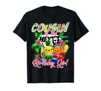 Primo del Cumpleaños Niña Familia Fruta Cumpleaños Hey Bear Camiseta