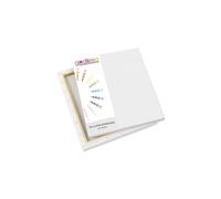 PRIMO Hobby & Professional - Lienzo para pintar de 18 x 24 cm de alto, cartón 100% algodón sin ácido para pintura con colores acrílicos, óleo, acuarelas, lienzos para pintar cuadros, aficiones