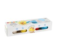 PRIMO- Juego de 4 tarros de 100 g moldes Easy Do, Pasta moldeable esponjosa, Multicolor, 4 Vasetti (Morocolor Italia s.p.a. 2907ED4B)
