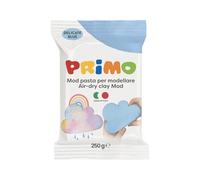 Primo - Pasta modelable dermatológicamente probada, 250 g, inodora y vegana, arcilla de imitación para modelar suave y natural - Juegos para niños de 3 años, trabajos creativos, seca al aire