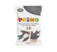 Primo - Pasta modelable dermatológicamente probada, 250 g, inodora y vegana, arcilla de imitación para modelar suave y natural - Juegos para niños de 3 años, trabajos creativos, seca al aire