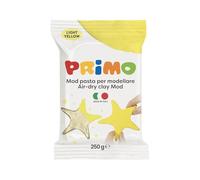 Primo - Pasta modelable dermatológicamente probada, 250 g, inodora y vegana, arcilla de imitación para modelar suave y natural - Juegos para niños de 3 años, trabajos creativos, seca al aire