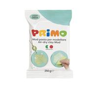 Primo - Pasta modelable dermatológicamente probada, 250 g, inodora y vegana, arcilla de imitación para modelar suave y natural - Juegos para niños de 3 años, trabajos creativos, seca al aire
