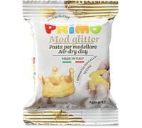PRIMO - Plastilina Niños +3 Años Dermatológicamente Probada 250 gr, Arcilla Secado al Aire Polimérica para Modelar con Manos Húmedas y sin Cocción, Pasta Modelable para Manualidades, Inodora y Vegana