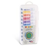 PRIMO - Témperas para Niños +3 Años 10 x 18ml + Pincel para Pintar, Colores para Niños Acuarelables y Diluibles, Colores a Témpera Finos para Pintura en Tela, Papel, Vidrio y Manualidades para Niños