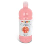 PRIMO - Témperas para Niños Lavables +3 Años 1L, Colores Alta Calidad Pintar, Colores para Tela, Vidrio, Papel, Pintura Manualidades Creativas para Niños y Pasatiempos, Vuelta al Cole Made in Italy