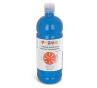 PRIMO - Témperas para Niños Lavables +3 Años 1L, Colores Alta Calidad Pintar, Colores para Tela, Vidrio, Papel, Pintura Manualidades Creativas para Niños y Pasatiempos, Vuelta al Cole Made in Italy