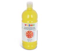 PRIMO - Témperas para Niños Lavables +3 Años 1L, Colores Pintar, Colores para Tela, Vidrio, Papel, Pintura Manualidades Creativas para Niños y Pasatiempos, Vuelta al Cole Made in Italy