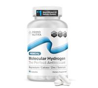 PrimoH2: Perfect Antioxidant Formula - Promotes Optimal Health and Aids in Successful Aging - Eliminates Free Radicals Faster, Safer, and More Effectively Than Any Other Antioxidant - Combat Oxidative Stress With Next Generation Molecular Hydrogen Generat