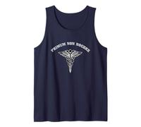 PRIMUM Non NOCERE Caduceus Medical Symbol Camiseta Camiseta sin Mangas