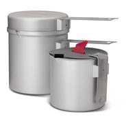 Primus Unisex - Adultos Essential Trek Pot Topfserie, Silver, 1,0 L + 0,6 L