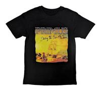 Primus 'Sailing The Seas Of Cheese' Camiseta negra - ¡NUEVO Y OFICIAL
