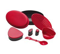 Primus Meal Set Cubiertos para camping One Size Rojo