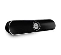 Primux Altavoz XS-02 de Color Negro | 2x5W | Inalámbrico | Pequeño y Ligero | Dispone de Bluetooth y NFC | Soporte Compatible para Tablet o Smartphone