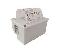 PRIMUZ El módulo de impresora micro del puerto de serie del ticket de la impresora térmica se puede acoplar con Arduino/ESP32, compatible con el desarrollo secundario TTL/RS232 blanco