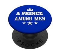 Prince Among Men - Cita de realeza inspiradora PopSockets PopGrip Adhesivo