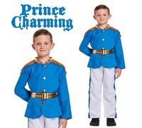 Prince Charming Disfraz Infantil Día Del Libro Fairy Cuento Edad 4-12 Años