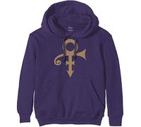 Prince - Felpa # Xl Unisex Purple # Symbol
