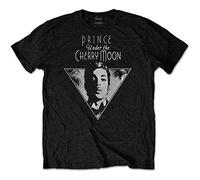 Prince Under The Cherry Moon Camiseta, Negro (Black Black), Large para Hombre
