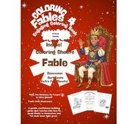Prince James and the Kindness He Forgot to Give Himself: Engaging Coloring Book (Coloring Fables 4 Packed for Him)