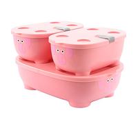 Prince Lionheart 9896 - Bentomal boxes pig - set de 3 cajas de microondas, unisex