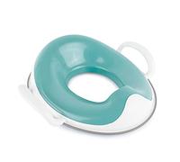 Prince Lionheart Tinkle Asiento de entrenamiento para niños y niñas con mango resistente y protector contra salpicaduras integrado - Glacier