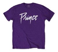 Prince Logo Purple Rain Rock oficial Camiseta para hombre