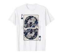 Prince of Hearts Diseño Carta Gay | Arte Queer Gótico Camiseta