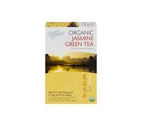 Prince Of Peace Té verde de jazmín orgánico, paquete de 2, 100 bolsas de té cada una, té verde 100% orgánico, té verde sin azúcar, alternativa baja de cafeína al café, beneficios herbales para la