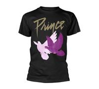 PRINCE - PURPLE DOVES BLACK T-Shirt XX-Large