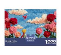 Prince Sits on The Bench 1000 Stück Premium-Karton Puzzle Rose Boy Stressabbau Familienspiel Puzzles Für Erwachsene Und Kinder 38x26cm/1000pcs