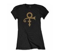 PRINCE Symbol Camiseta Licencia Oficial Chica RockOff PRINTS03LB
