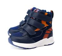 princepard Zapatos ortopédicos para niños, tenis correctivos de caña alta con soporte de arco y tobillo para niñas y niños para corregir problemas de pies, Azul, 12.5 Little Kid