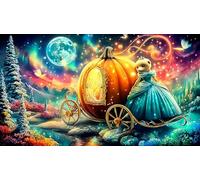 Princesa 1000 Piezas Juego de Puzzle Papel Reciclado Desafío de Juego Educativo Idea Adultos y niños de 12 años y más 70x50cm/1000pcs