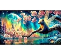 Princesa 1000 Piezas Puzzle para Adultos Juego Educativo relajación Juego Familiar Divertido & desafiante para Adultos y niños de 12 años y más 70x50cm/1000pcs