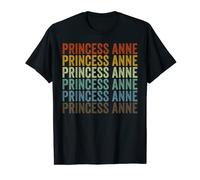 Princesa Ana City Retro Camiseta