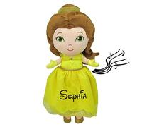 Princesa Bella - Juguete musical para bebé - Personaje de peluche - Licencia oficial - Regalo de recuerdo musical con nombre personalizado