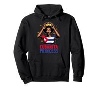 Princesa Cubanita Herencia Hispana Niña Cubana Historia Sudadera con Capucha